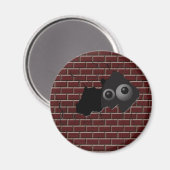 Wovor versteckst du dich?! magnet (Vorderseite/Rückseite)