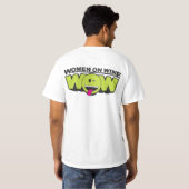Wow 2 T-Shirt (Schwarz voll)