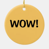 Wow! 3D Keramik Ornament (Hinten)