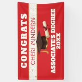 Wow! Abschlussbanner Associate's Degree Banner (Vertikal)
