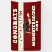 Wow! Abschlussbanner Associate's Degree Banner (Vertikal)