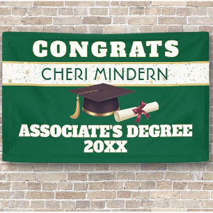 Wow! Abschlussbanner Associate's Degree Banner