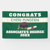 Wow! Abschlussbanner Associate's Degree Banner (Horizontal)