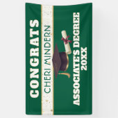 Wow! Abschlussbanner Associate's Degree Banner (Vertikal)