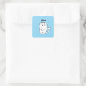 Wow Aufkleber (Tasche)