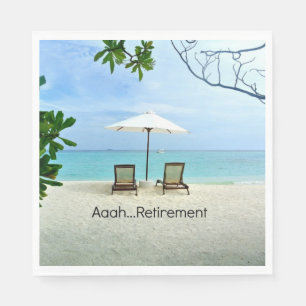 Wow...Ausziehen, Relaxing beach scene, Serviette