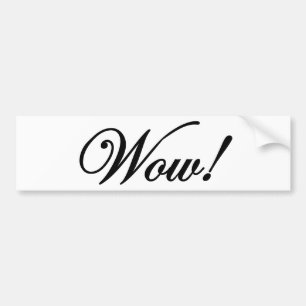 Wow! Autoaufkleber