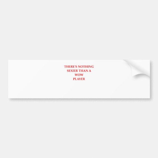 WOW AUTOAUFKLEBER (Vorne)