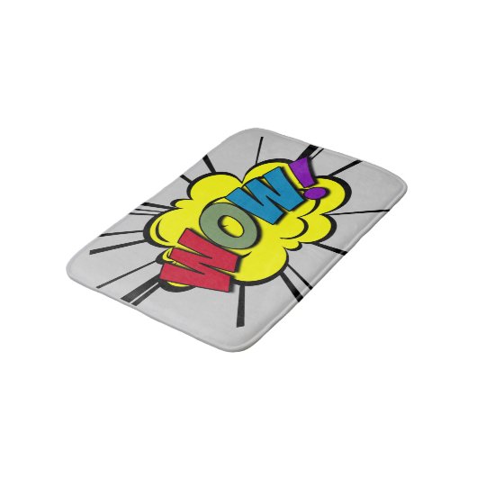 WOW! BADEMATTE (Schrägansicht)