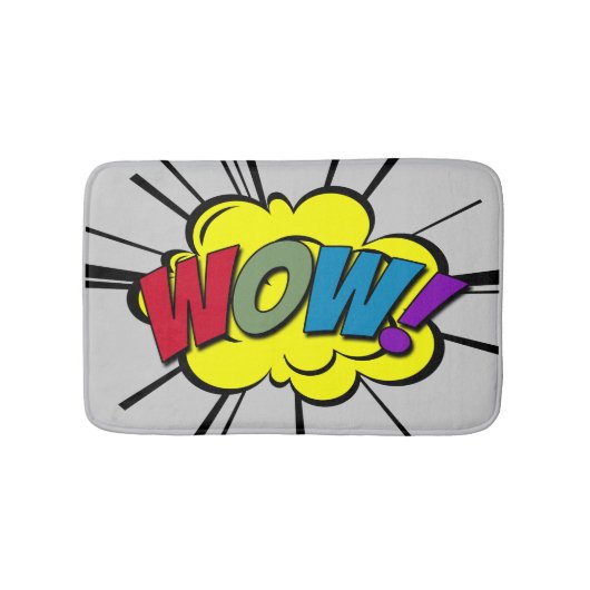 WOW! BADEMATTE (Vorderseite)