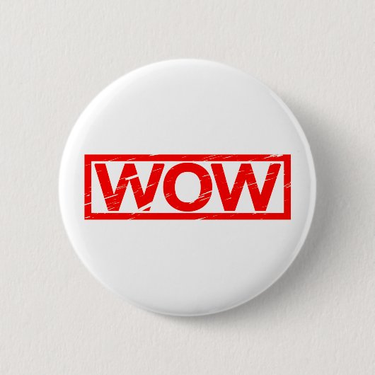 Wow-Briefmarke Button (Vorderseite)