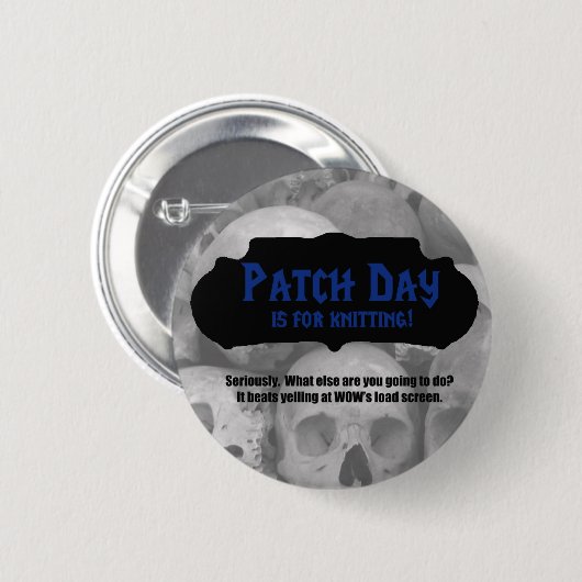 wow Bündnislasts-Schirmknopf Button (Vorne & Hinten)