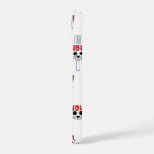 Wow Cat iPhone 15 Hülle (Linke Seite)