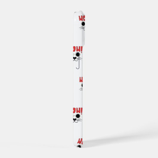 Wow Cat iPhone 15 Hülle (Rechte Seite)