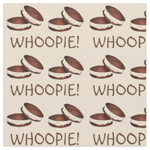 Wow! Celebration Chocolate Whoopie Pie Fabric Stoff