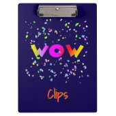 WOW Clips Klemmbrett (Vorderseite)