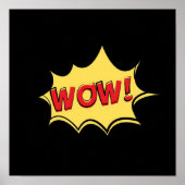 WOW-Comic-Zitat Poster (Vorne)