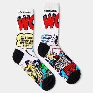 'WOW Comics' lustige Socken