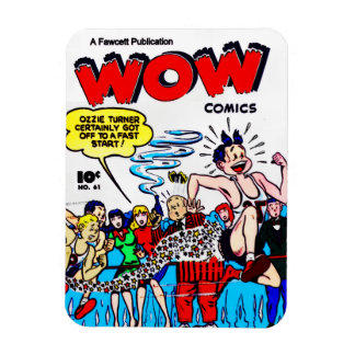 WOW Comics Magnet aus den 1940ern