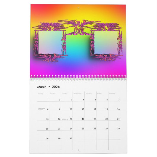 WOW! Creative Eyeglasses Collection Fun Calendar Kalender (Mär 2026)