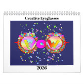 WOW! Creative Eyeglasses Collection Fun Calendar Kalender (Titelbild)