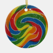 WOW. Das ist ein Flippin-riesiges Lollipop-Ornamen Keramikornament (Vorne)