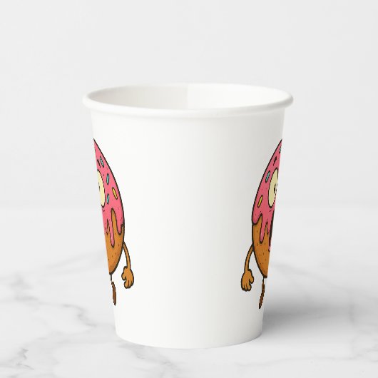 Wow Donut Pappbecher (Links)