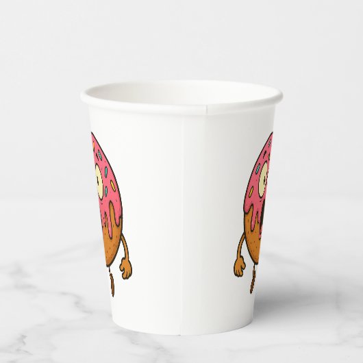 Wow Donut Pappbecher (Rechts)