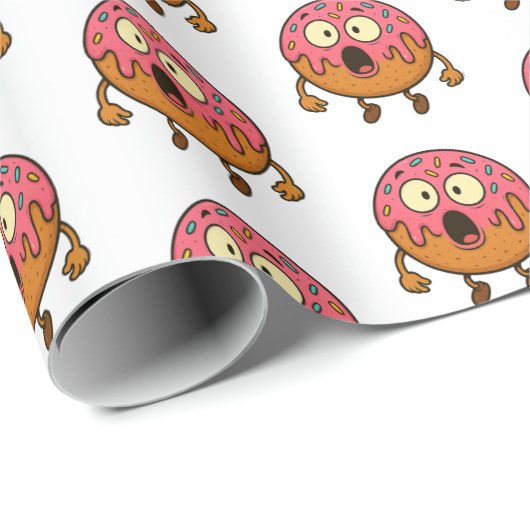 Wow Donuts Geschenkpapier (Rolleneckpunkt)