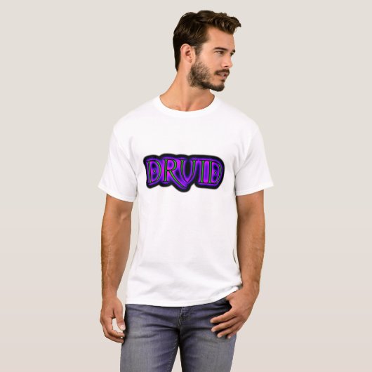 Wow-Druide T-Shirt (Vorne ganz)