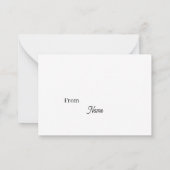 WOW! Du bist ein Spiel Mitteilungskarte (Rückseite)