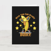 Wow du wirklich tanzen kannst karte (Vorderseite)