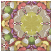 WOW ~EASTER CANDY! ~ Gelbes, weißes Rot ~ Stoff (Nahaufnahme)