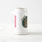 "WOW" EICHHÖRNCHEN BIERGLAS (Vorderseite Links)