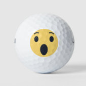 Wow Emoji Golfball (Vorderseite)