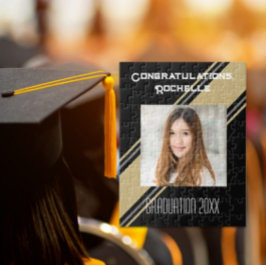 Wow Factor! Grad's Custom Foto Jigsaw Puzzle