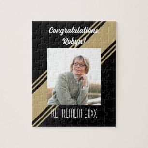 Wow Factor! Retiree Custom Foto Jigsaw Puzzle