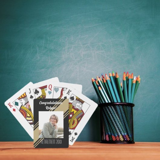 Wow Factor! Retiree Custom Foto Spielkarten