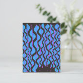 Wow-Faktor tritt ein und kickt Kunst Postkarte (Stehend Vorderseite)