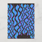 Wow-Faktor tritt ein und kickt Kunst Postkarte (Vorderseite)