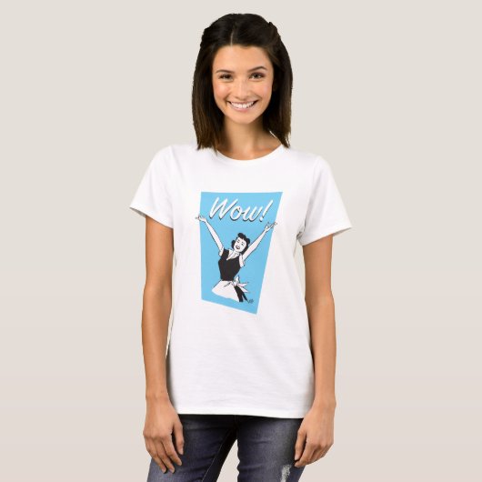 Wow! Frau T-Shirt (Vorne ganz)