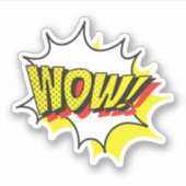 Wow free day Classic Aufkleber (Vorderseite)