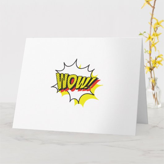 Wow free day Classic Karte (Gelbe Blume)