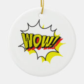 Wow free day Classic Keramik Ornament (Vorne)