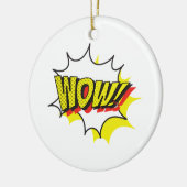 Wow free day Classic Keramik Ornament (Links)