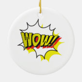 Wow free day Classic Keramik Ornament (Hinten)