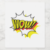 Wow free day Classic Weinetikett (Einzelnes Label)