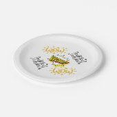 Wow Free Day T - Shirt Essential Pappteller (Schrägansicht)