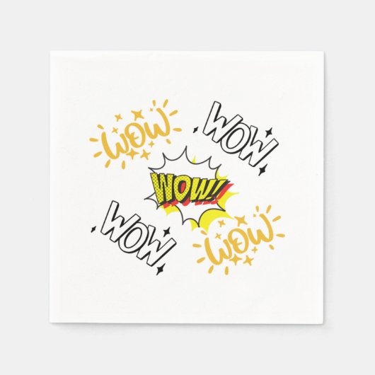 Wow Free Day T - Shirt Essential Serviette (Vorderseite)