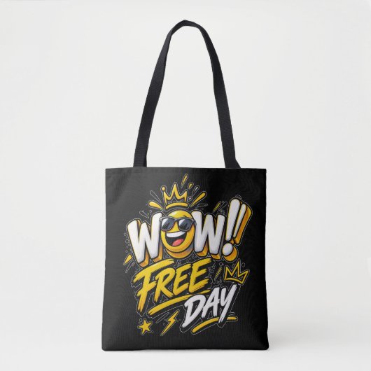 Wow freier Tag Tasche (Vorderseite)